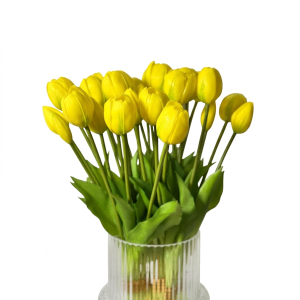 Silikonowe tulipany – bukiet 5 sztuk kolor 02