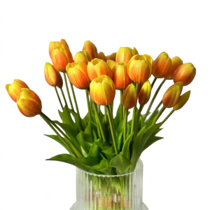 Silikonowe tulipany – bukiet 5 sztuk kolor 06