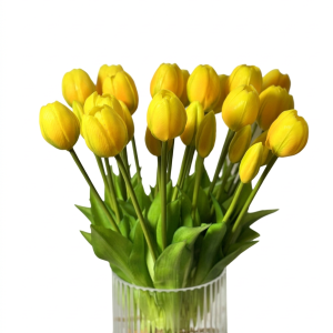 Silikonowe tulipany – bukiet 5 sztuk kolor 01
